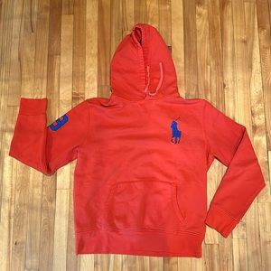 Polo by Ralph Lauren Orange Hoodie